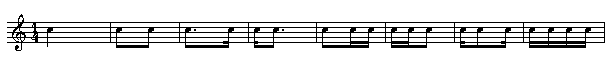 1 count simple meter rhythms