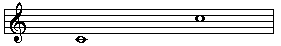 C notes in treble clef